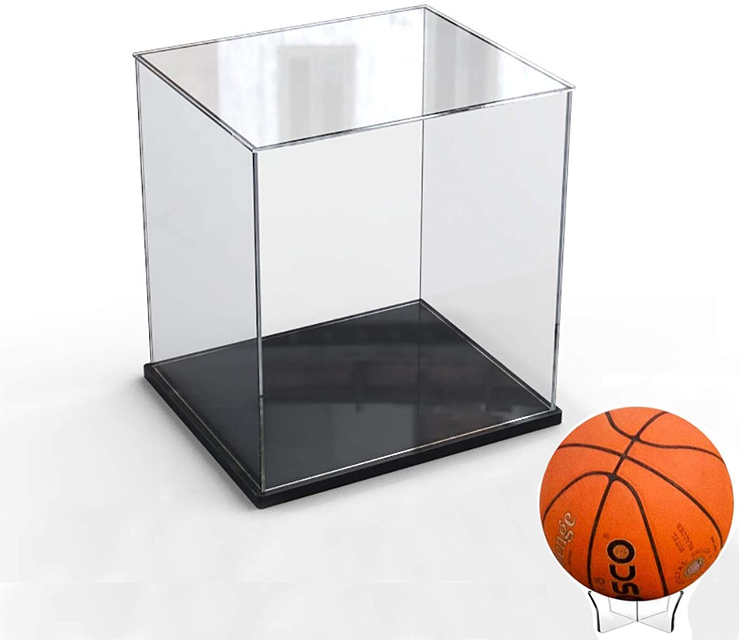 Clair Présentoir Acrylique Assembler Boîte Cube De Rangement Organisateur Protection Vitrine Pour Jouets modèles Pièces de Collection