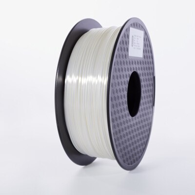ZONESTAR Overseas Warehouses1KG 1.75mm Silk PLA 3D Printer Filament A Variety Of Colors: Silk White