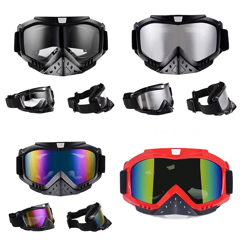 Nesebeskyttelse støvtett motocross briller motorsykkel briller briller motocros hjelm motocross