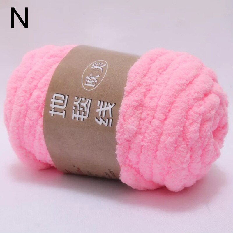 Lana ciniglia in velluto di peluche spesso super morbido e volumoso, maglia calda, filato tutto'uncinetto, coperta fai da te, sciarpa, 250 g * 2 pezzi = 500 g: Cielo Blu