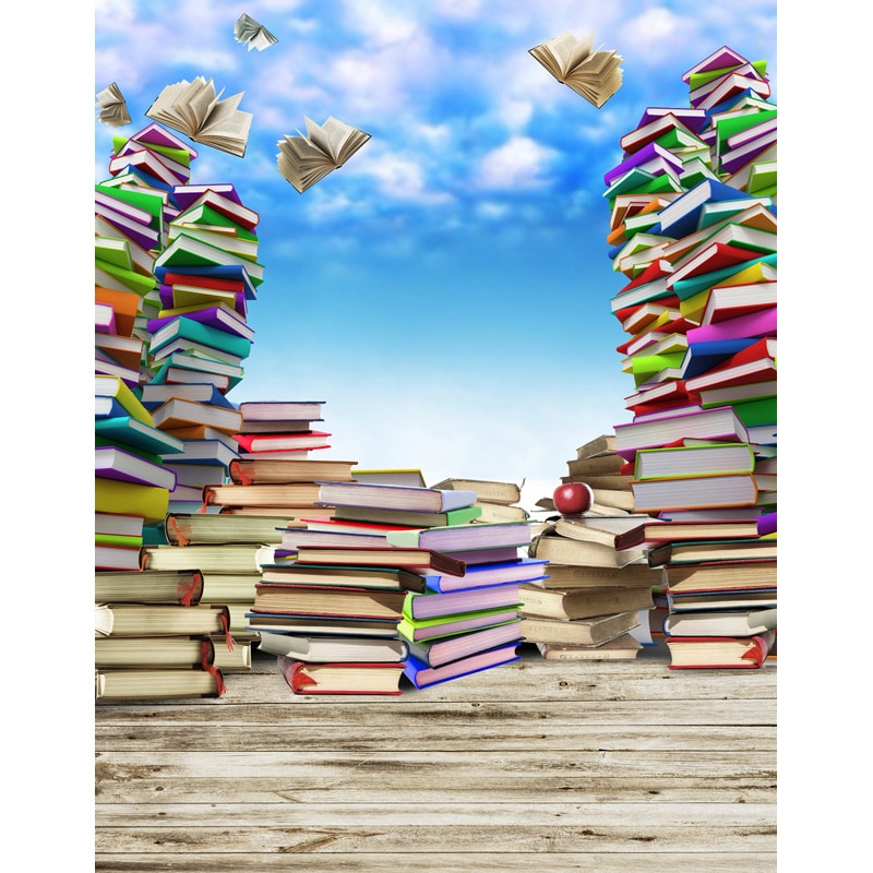 Photography Backdrop - Vinyl & Polyester - School Theme - 100x150cm to 300x300cm