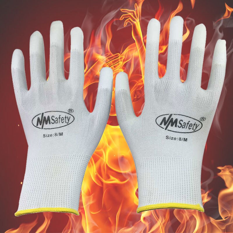 Guantes de seguridad antiestáticos para hombre y mujer, Guantes de Trabajo antiestáticos de Pu, Trabajo Industrial, Esd, Uds.