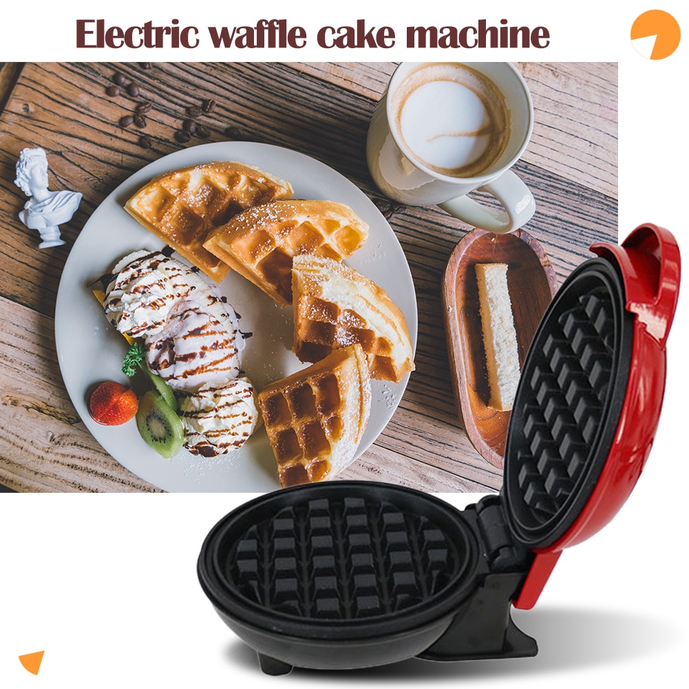 Electric Waffle Maker Fried Egg Cake Waffle Machine Mini Oven Waffle Pots