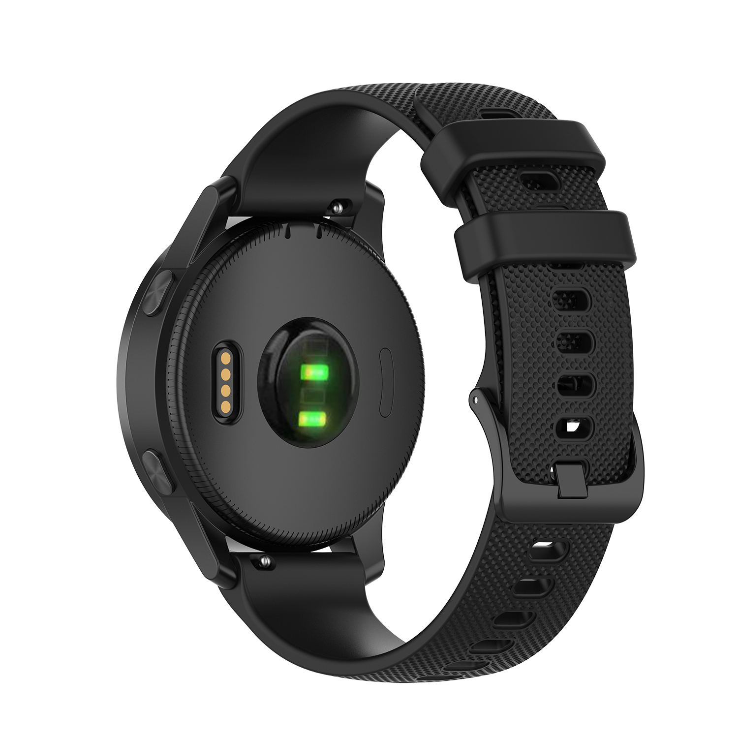 Silikonrem til garmin vivoactive 4/4s armbånd 18 20 22mm klokkerem til garmin venu 2/2s/2s Plus/vivoactive 3/ hr armbånd