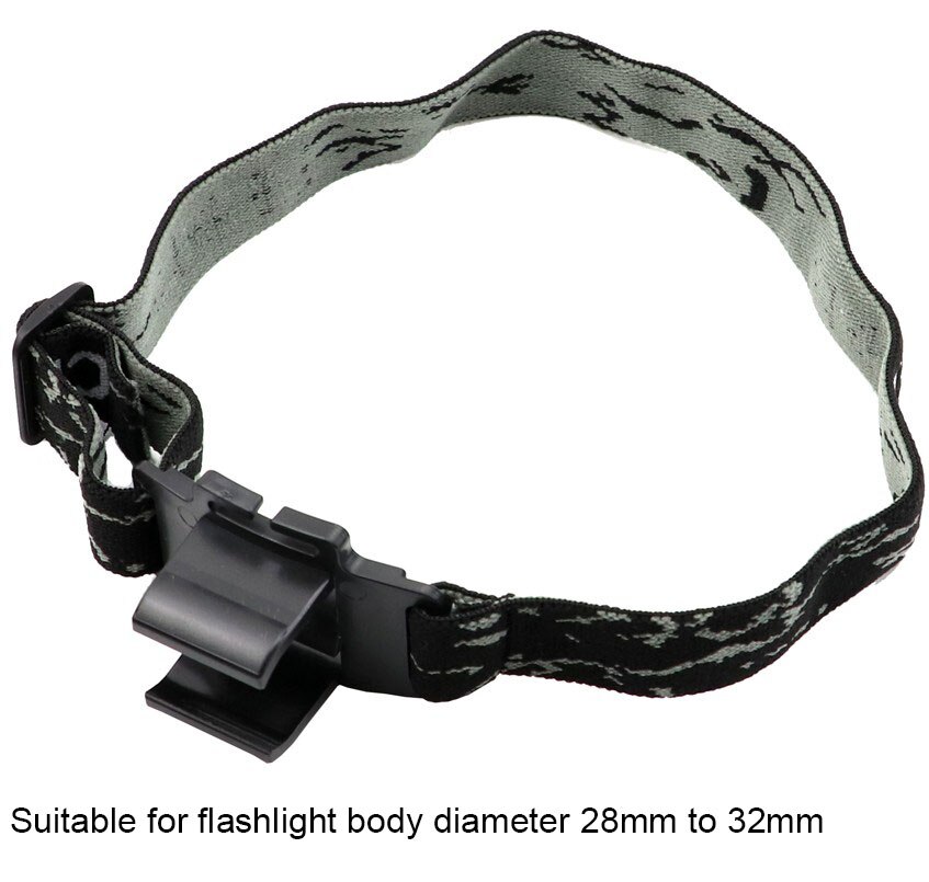Head Strap Headband head Belt band Mount Holder stand for dia. 22mm to 30mm 18650 26650 LED Flashlight Torch Headlamp head light