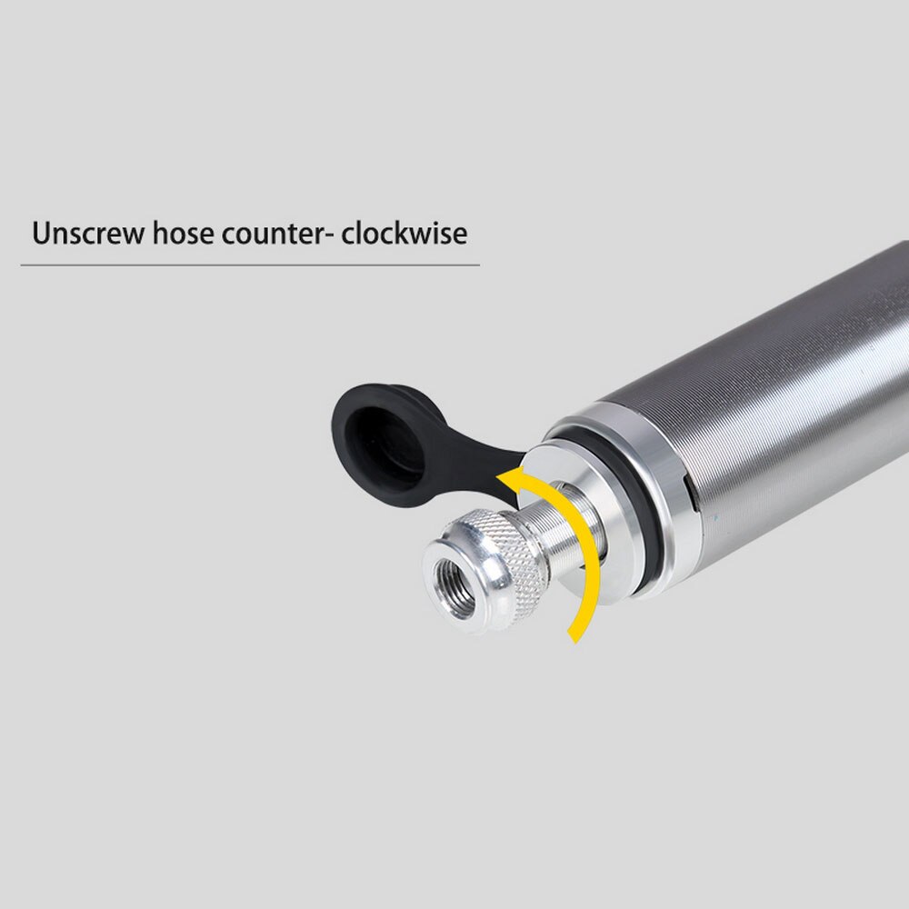 WEST BIKING Bicycle Pump Hand Air Pump Hose Pressure Gauge Cycling Tire Inflator Schrader Presta Valve Fork Portable Mini Pump
