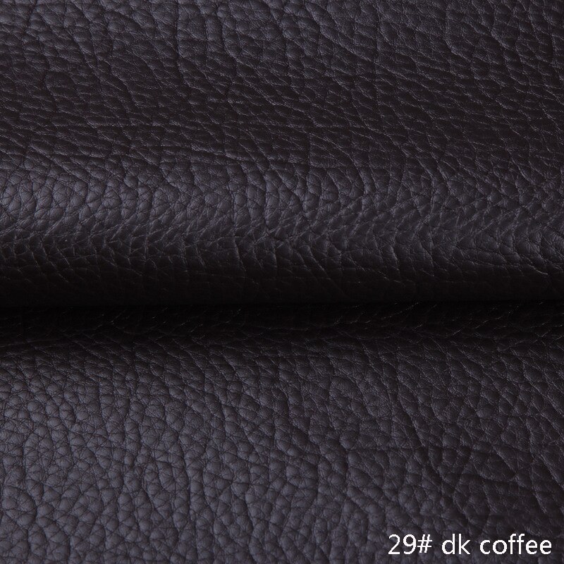 50*135cm PU Litchi Pattern Faux Leather Fabric Artificial Synthetic Leather DIY Sewing Bags Belt Sofa Leather Decor Material