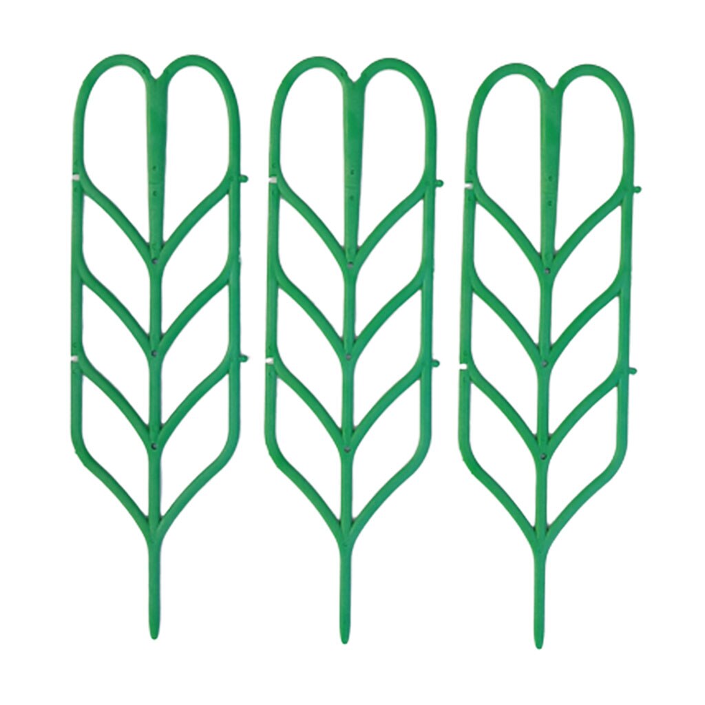 3 stk holdbare plasic have espalier til potteplanter lille stueplant espalier