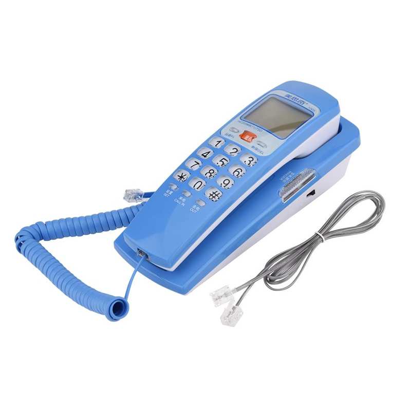 FSK/DTMF Caller ID Telephone Corded Phone Desk Put Landline Extension Telephone for Hom Telephone Wall Mounted Telephone