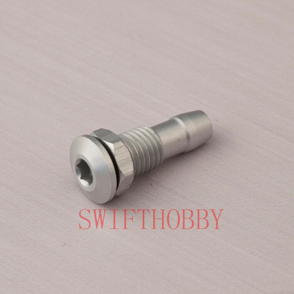 2pcs M8 Aluminum Water Outlet Threaded 26mm length For RC Boat