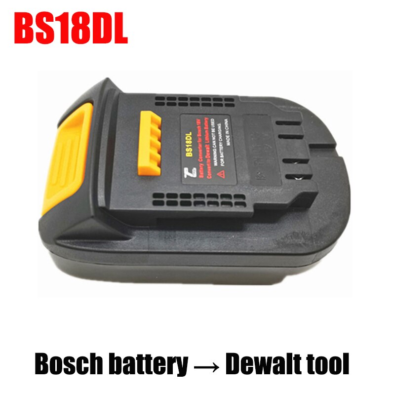 MT20DL Battery Adapter Converter for Makita Bosch Milwaukee M18 18V Li-ion Battery Convert to For Dewalt 18V 20V Power Tools: For Bosch to Dewalt