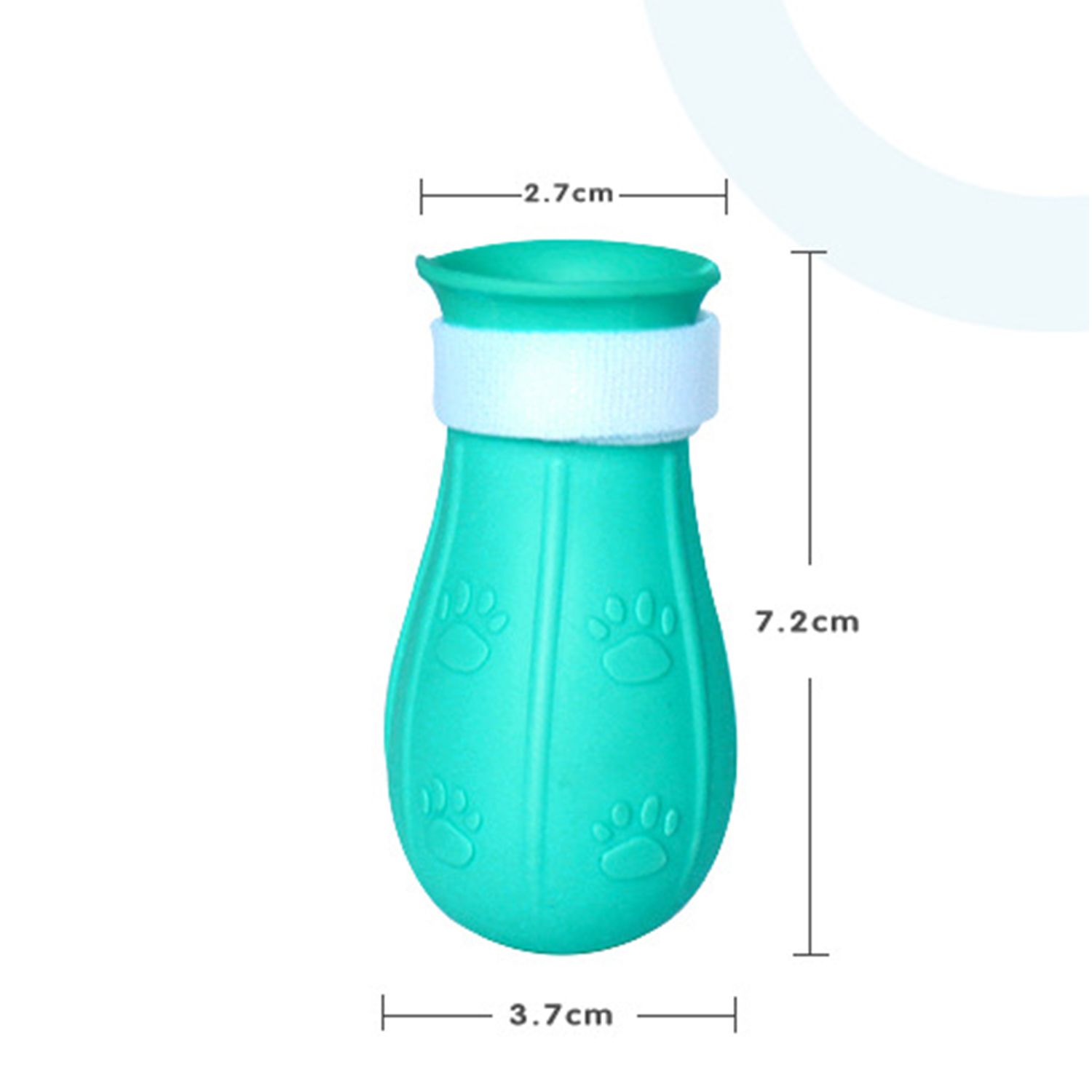 Chaussures anti-rayures en Silicone pour chats, bottes de bain réglables pour animaux de compagnie, lavage des griffes de chat