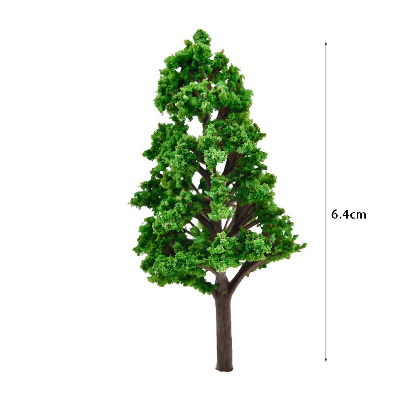 1pc mini tre kunstig hage miniatyr harpiks håndverk hjemmedekorasjon mikro landskap bonsai plante: Stil 016