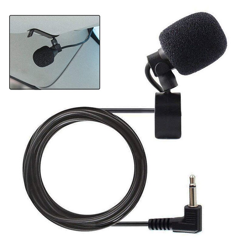 2.5mm Bluetooth External Microphone W/ Bracket For Car Pioneer Stereos Receiver