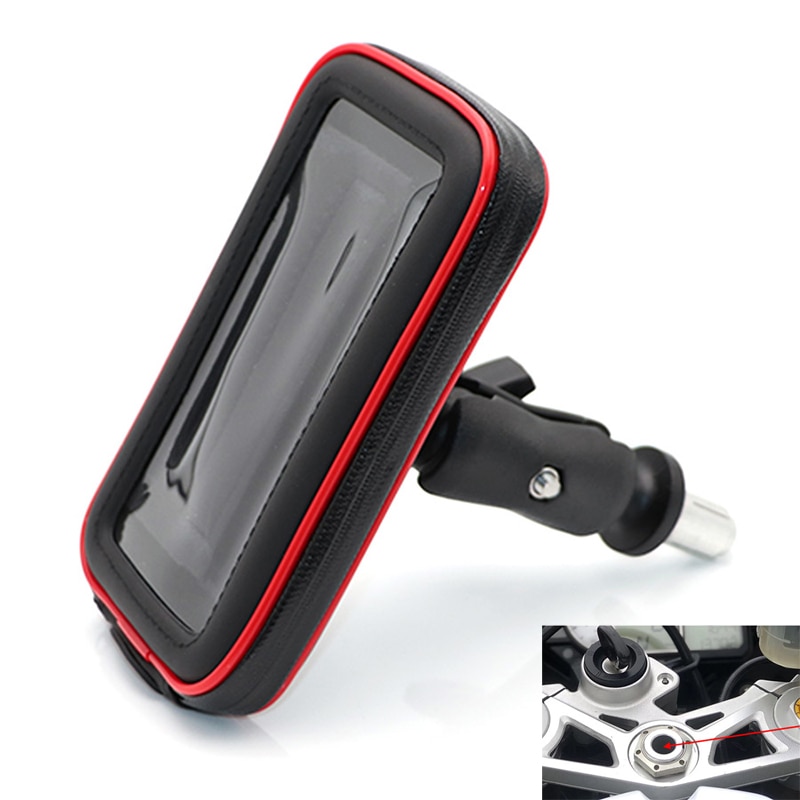 Phone Holder Fork Stem Mount Bracket Motorcycle Navigation Bracket for Yamaha YZF R1 02-17 R6 R6