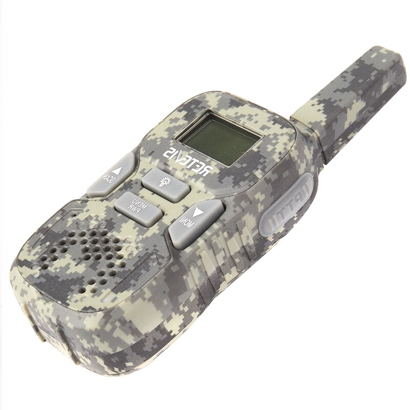 RETEVIS 2Pcs RT33 Mini Walkie Talkie For Kids Child Hf Radio 0.5W PMR FRS/GMRS 8/22CH VOX PTT Flashlight LCD Display PMR446