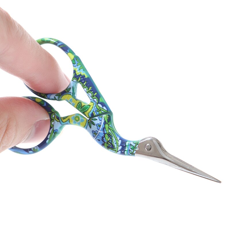 Rvs Schaar Ooievaar Borduurwerk Naaien Wenkbrauw Waxen Nail Art Tool