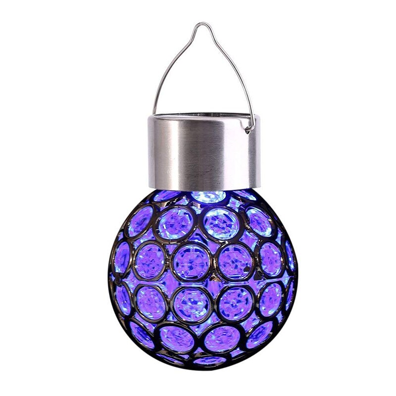 Color Change Hanging Lamp Garden Landscape LED Ball Light Hanging Lamp Color Change Solar Power