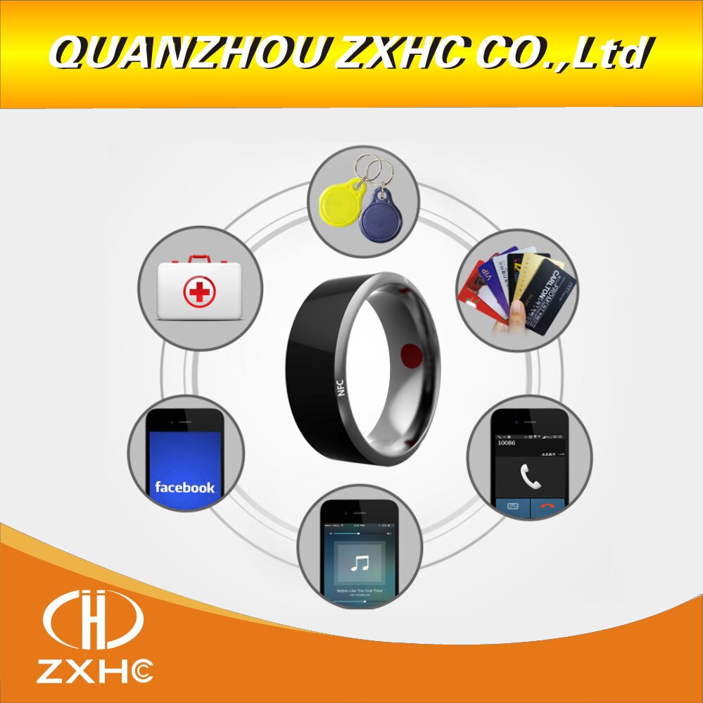 Original Jakcom R3 Smart Ring Wear Technology Magic Finger NFC M1 ID Ring for Android Windows Waterproof for men or wemen