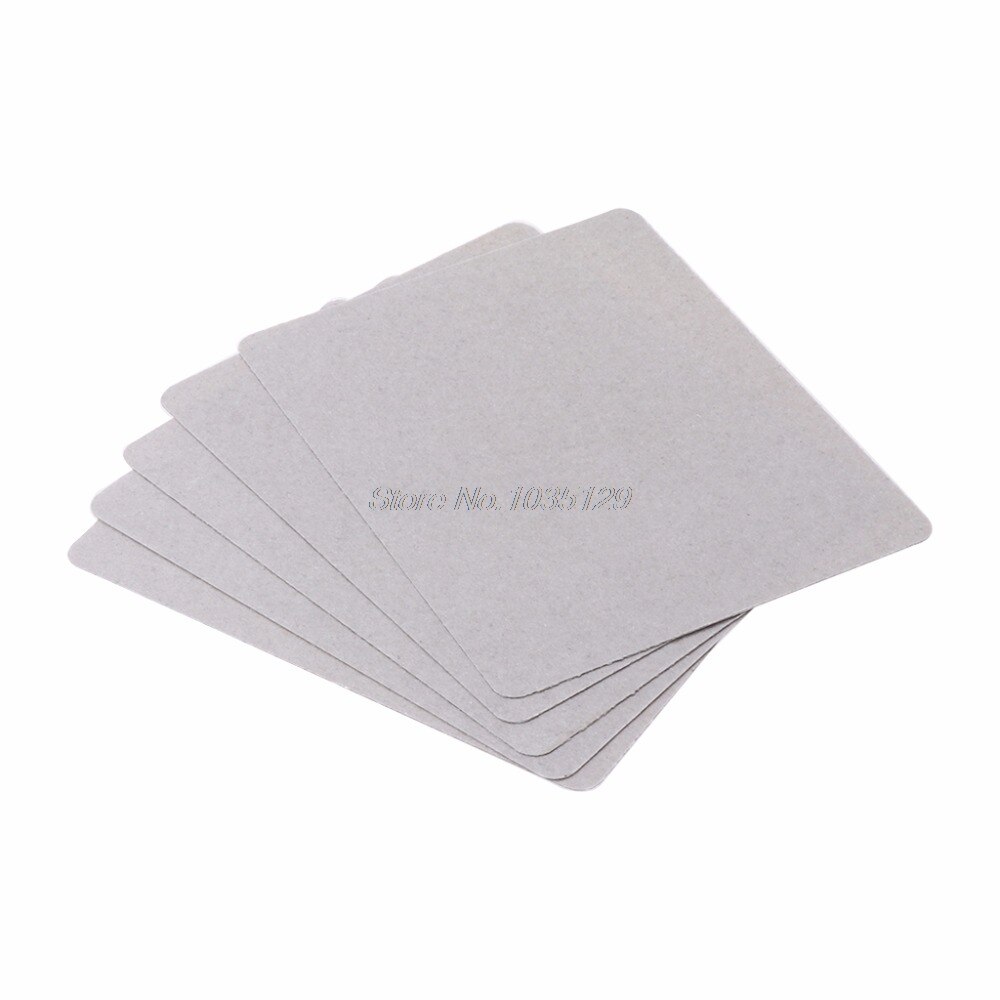 5Pcs Mica Plaat Lakens Magnetron Vervangen Deel 120X150Mm Universele Voor Midea Rental &