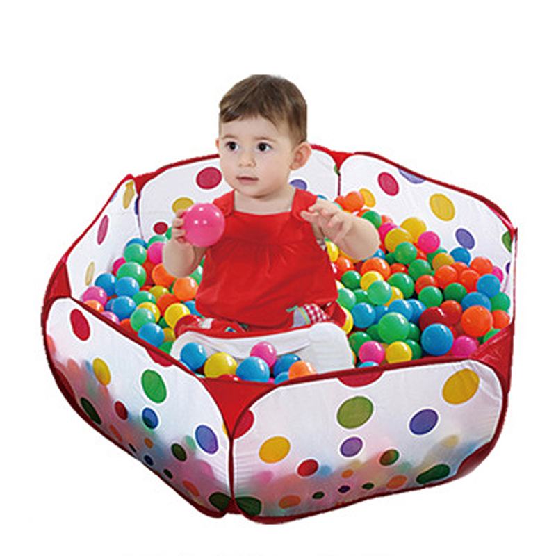 Ozean Ball Pit Baby Laufstall Kinder Bälle Pool Faltbare Tragbare Spielen Zelt Outdoor Spielzeug für Kinder