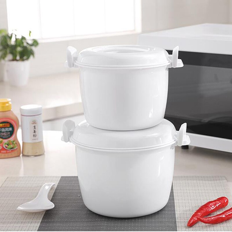 Portable Microwave Oven Rice Cooker Multifunctional food Steamer pot PP microwave cooking Utensils Insulation Bento Lunch Box