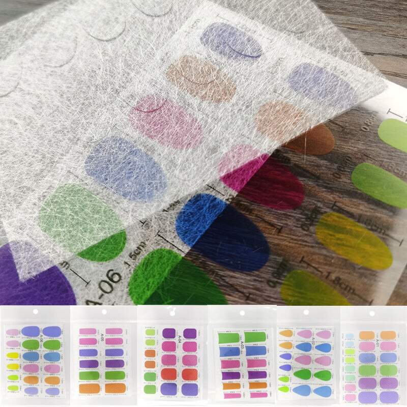 WUF Silk Fiberglass for Nail Extension Form Non-Woven Silks UV Gel Building Fiber French Acrylic DIY Manicure Accessory