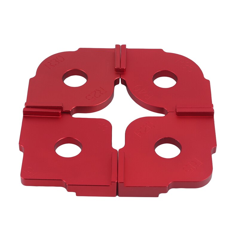 Corner Jig Wood Panel Radius R Plate Trimming Machine Engraving Machine Round Corner Template Kit: 7.5