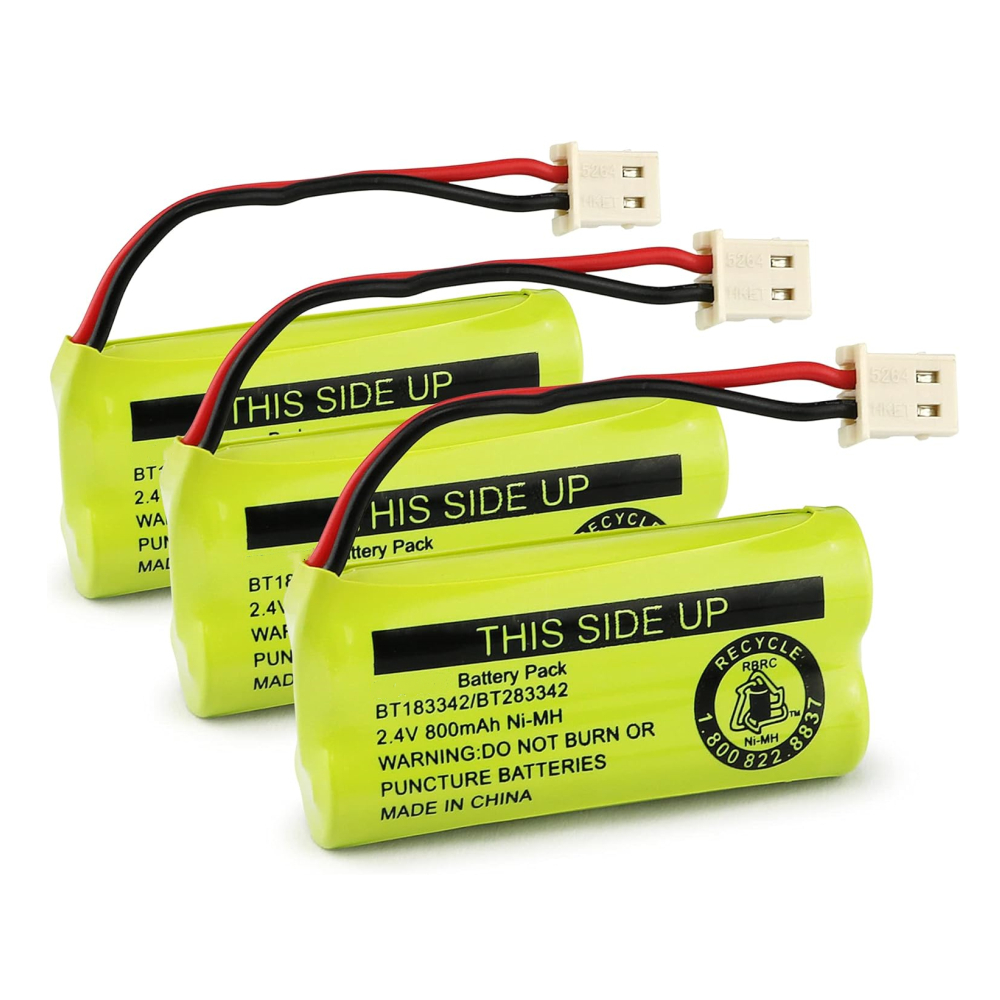 BT183342 BT283342 BT166342 BT266342 BT162342 BT262342 Battery Compatible with VTech CS6114 CS6419 CS6719 AT&T EL52300 CL80112 VT: GRAY