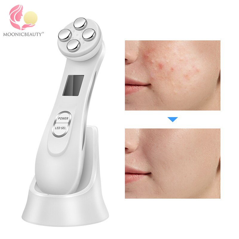 LED Mesotherapy Electric Lighten Spots Reduce Fine Lines Wrinkles Improve Skin Tone Balance Lifting Whitening Skin Beauty Device