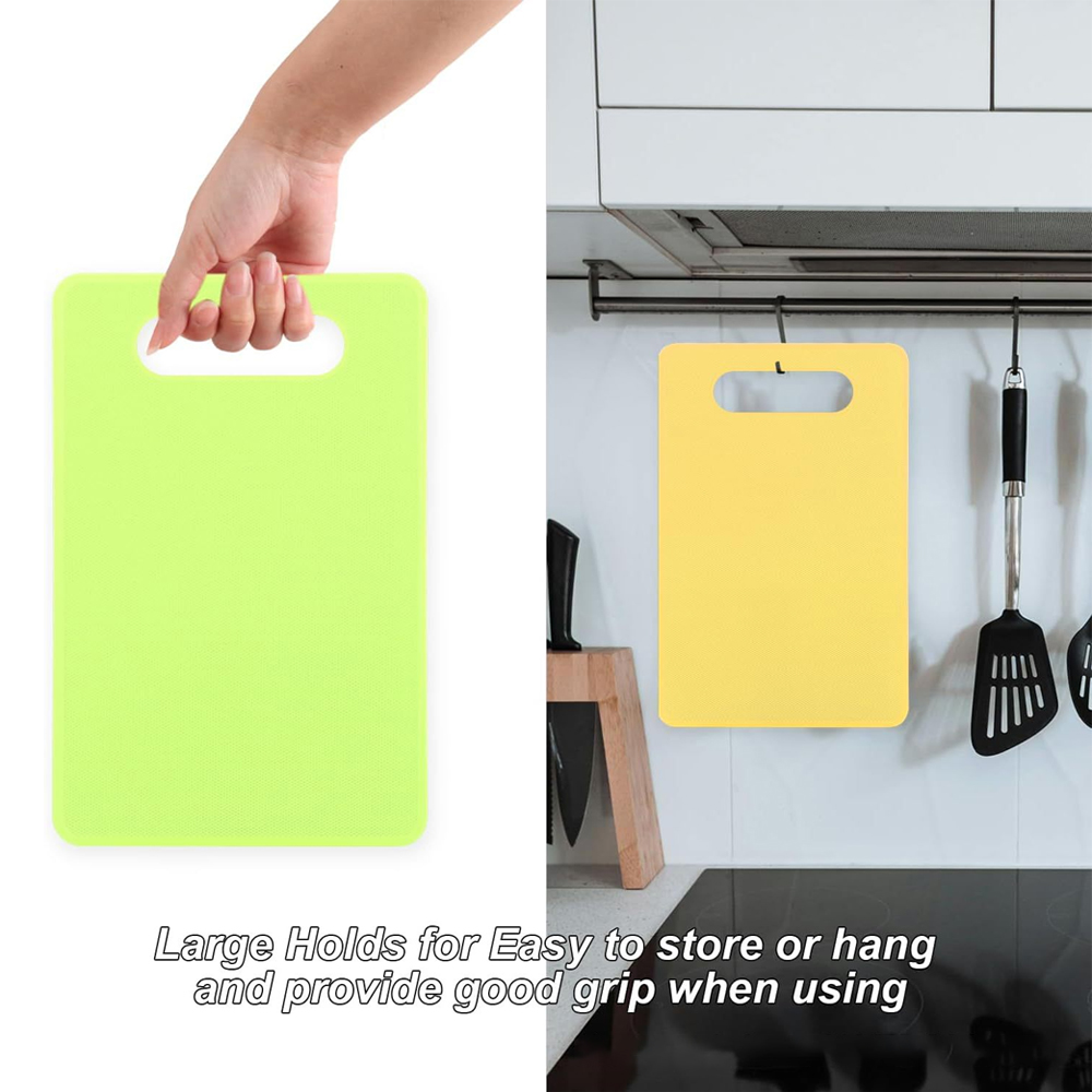 Herramientas de cocina para niños, tabla de cortar de plástico antideslizante, fácil de limpiar, herramienta de estera de bloque de corte de alimentos, suministros de cocina