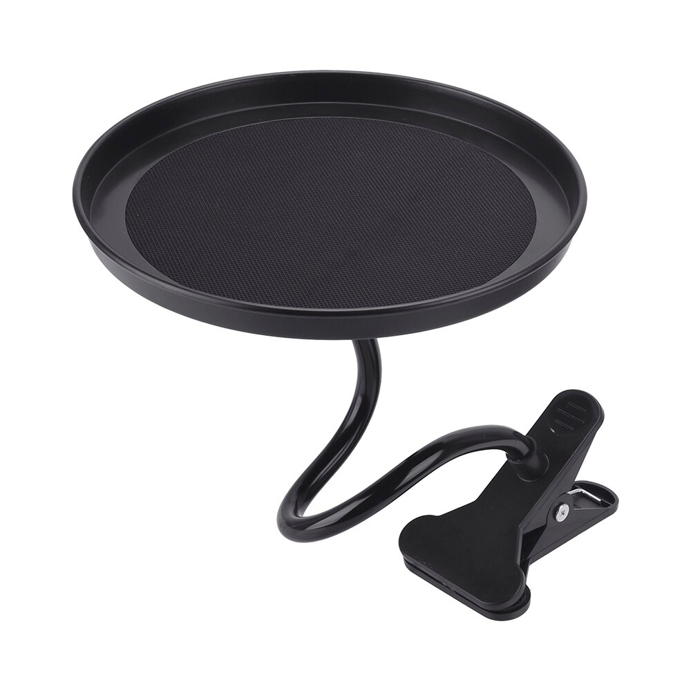 Car Cup Holder Multifunctional Clamp Bracket Adjustable Dining Table Car Food Tray Drink Coffee Bottle Organizer Swivel Tray: Default Title