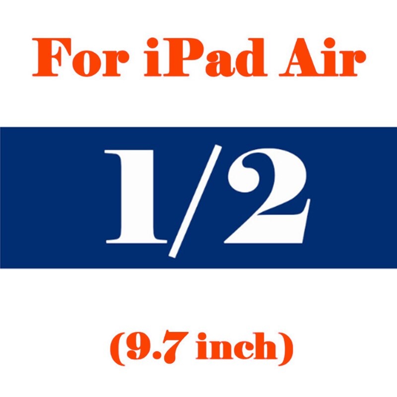 Tempered Glass For Apple iPad Air 2 1 Glass for iPad 2 3 4 Screen Protector Cover For iPad 9.7 Protective Glass Film: for ipad Air 1 Air 2