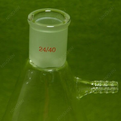 1000ML,24/40,Glass Filtering Flask,Lab Filtration Bottle,Lab Chemistry Glassware