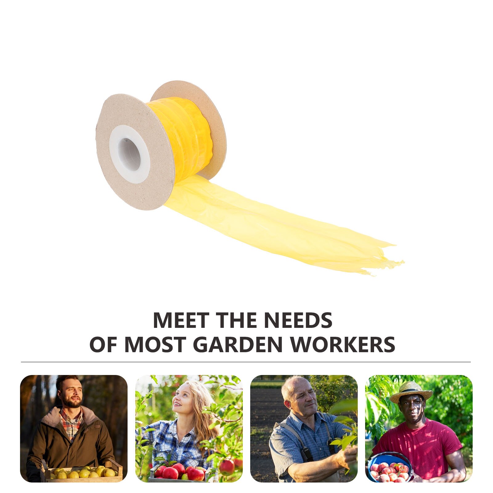 1 Roll of Sticky Fruit Fly Tape Mosquito Trapping Tape Flies Sticky Tape