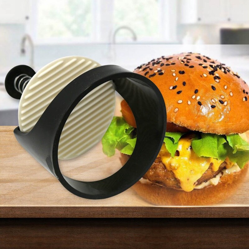 Prensa Manual multifuncional para hamburguesas, herramienta de fabricación Manual para hamburguesas