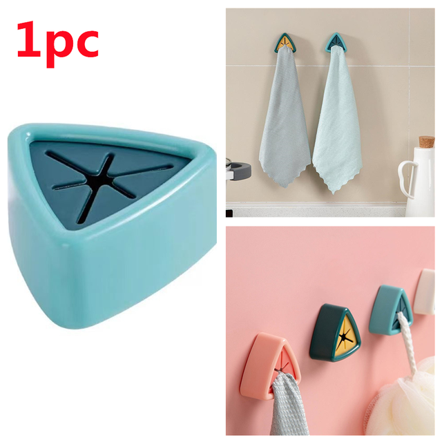 Wall-Mounted Toothbrush Stand Hanger Traceless Electric Toothbrush Holders Adults Kids Toothbrush Holder Bathroom Accessories: 02