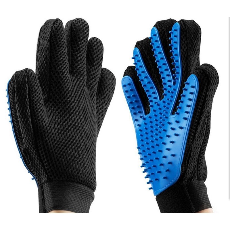 Siliconen Hond Haar Borstel Kam Handschoen Voor Pet Reiniging Massage Grooming Supply Handschoen Schoonmaken Kat Haar Handschoen Accessoies