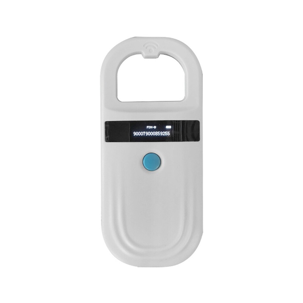 Lector de Chip Animal, decodificador de caballo, identificación de perro y gato, recargable, portátil, 134,2 Khz, FDX-B, Microchip, USB, portátil, pantalla OLED, escáner de mascotas