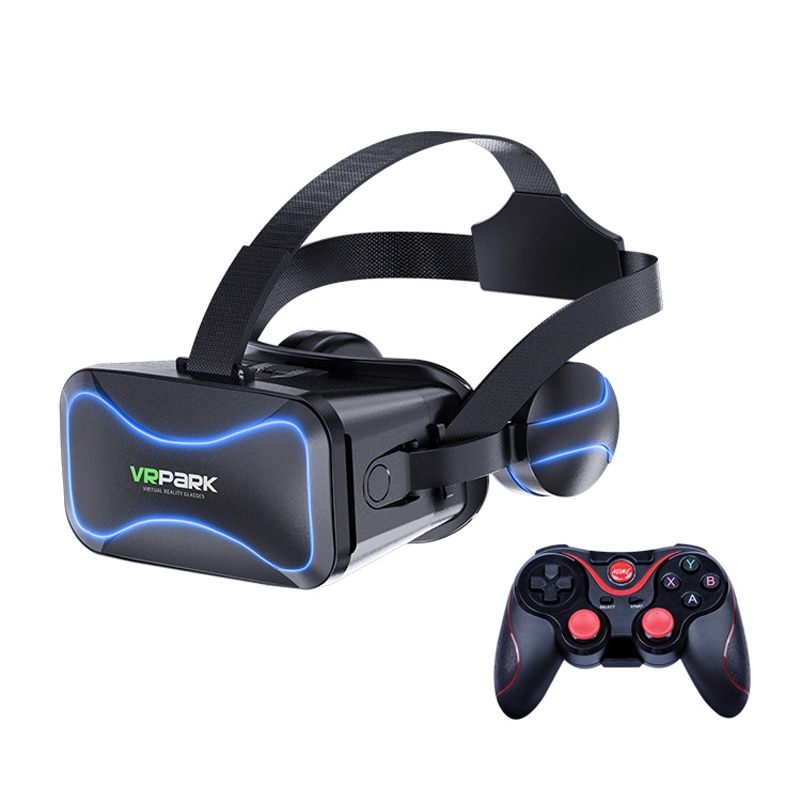 Augmented Reality bril 3D Smartphone AR Mobiele Doos Headset Virtual Reality VR helm Film AR Video Game met afstandsbediening