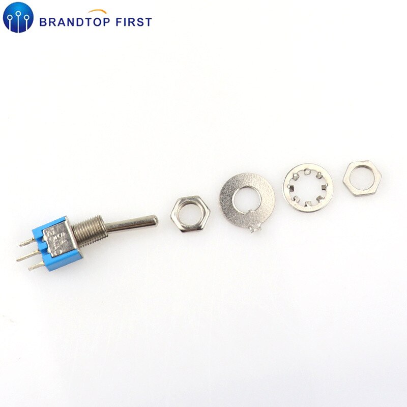 small 5MM 3Pin ON-ON Rocker switch Toggle Switch 6A 125VAC