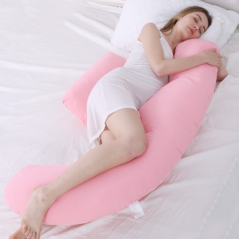 H form gravide kvinder sovepude multifunktionel side søvn beskyttende pude barsel hjemmepude