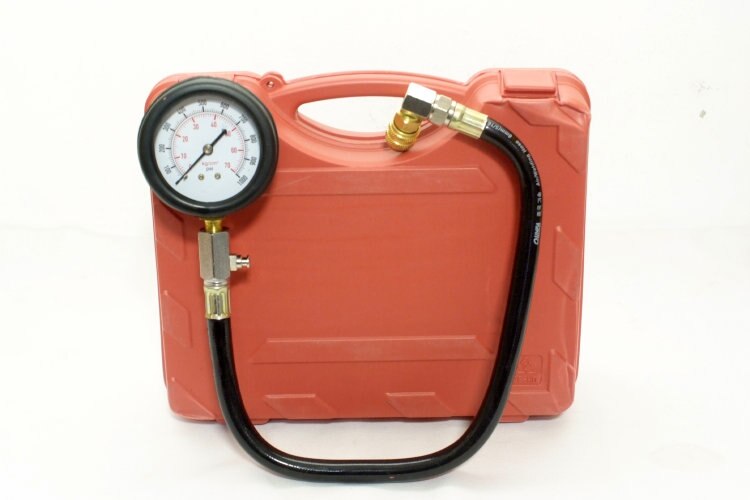 Diesel Engine Compression Cylinder Pressure Tester Gauge Kit 0-1000psi Tester Leakage Diagnostic Automotive Tool Compressometer