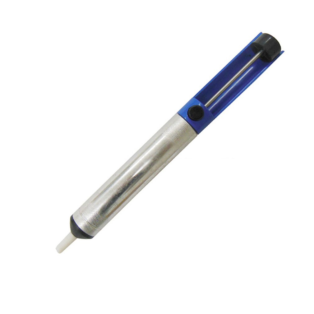 Aluminium Solder Sucker Desoldering Pump Tool Removal Device Vacuum Soldering Iron Desolder Tools: Default Title