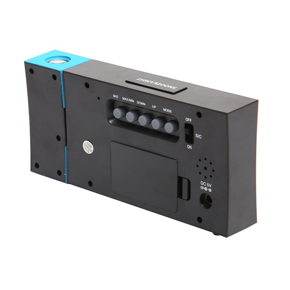 Clock Projection Digital Projector Weather Station Clock Temperature Humidity Electronic LCD Thermometer Alarm