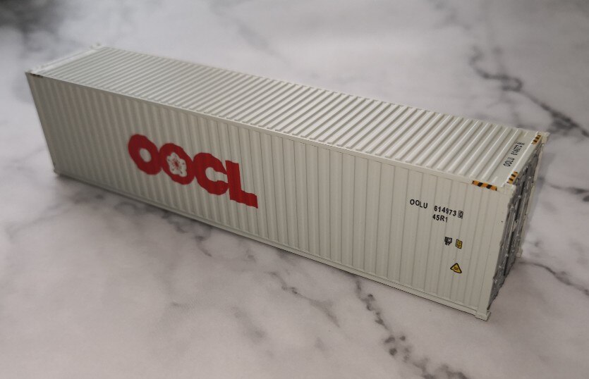 1/87 Prachtige Model Trein Ho 40GP Container Diy Logistiek Scène Container .: OOCL