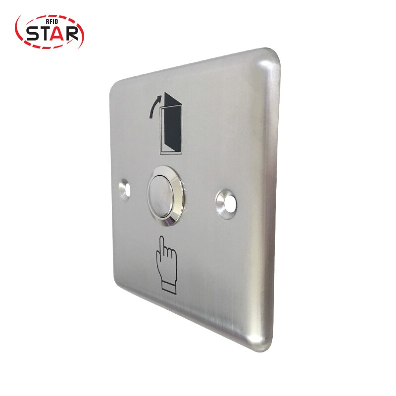 5pcs/lot access control metal button opening Exit Push button door push switch use in door access control system