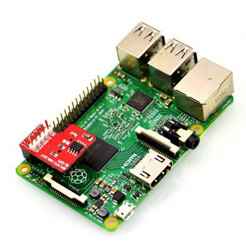 RPI DS1307 – Module RTC pour Raspberry Pi, horloge en temps réel, avec batterie à pièces