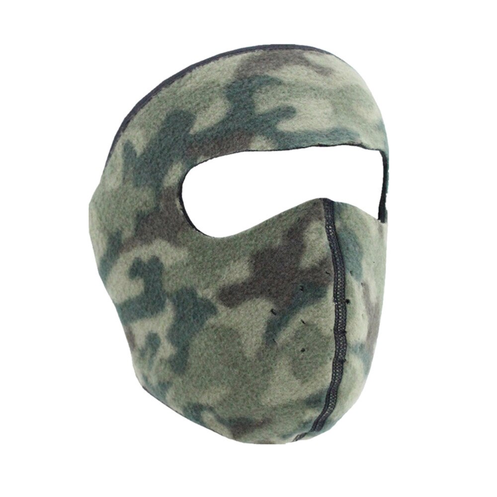 Wiatroszczelna czapka kominiarka zima Snowboard maska narciarska robić jazdy na rowerze motocykl ochrona przed słońcem opaska: kamuflaż