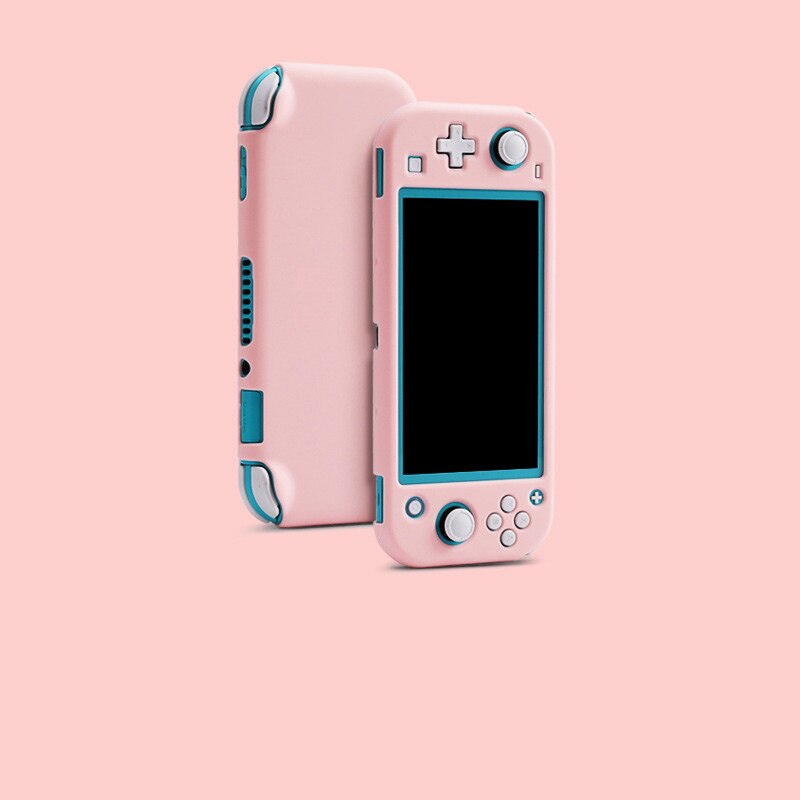 Gradient Color Protective Shell For Nintendo Switch Lite PC Hard Cover Shell NS Lite Game Console Case Switch Lite Accessories: Pink